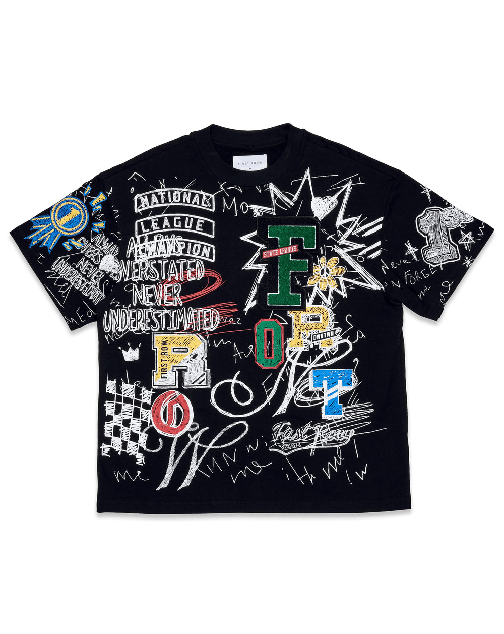 PLAYERA | GRAFITI BLACK